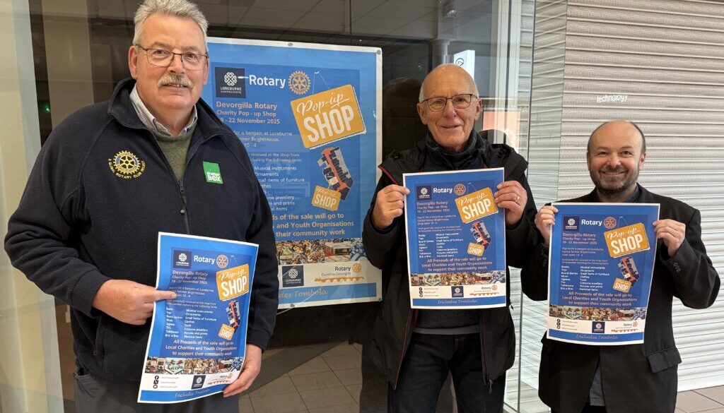Charity Pop Up Shop Returns to Loreburne Shopping Centre This November