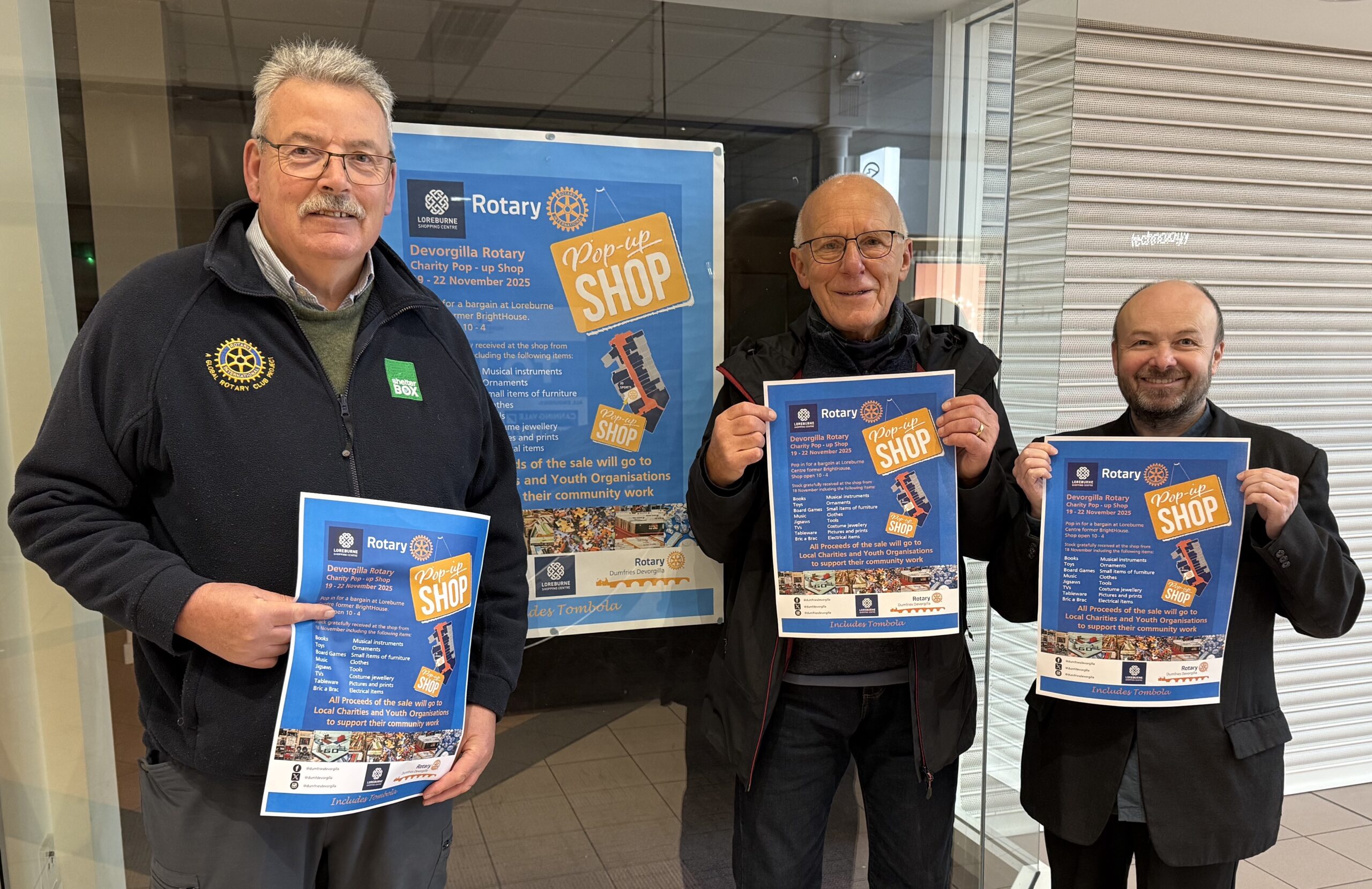 Charity Pop Up Shop Returns to Loreburne Shopping Centre This November